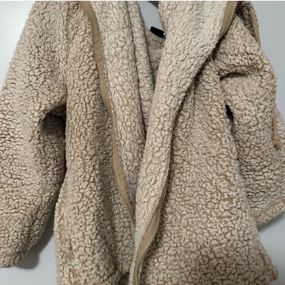 Cozy Sherpa Jacket in Cream